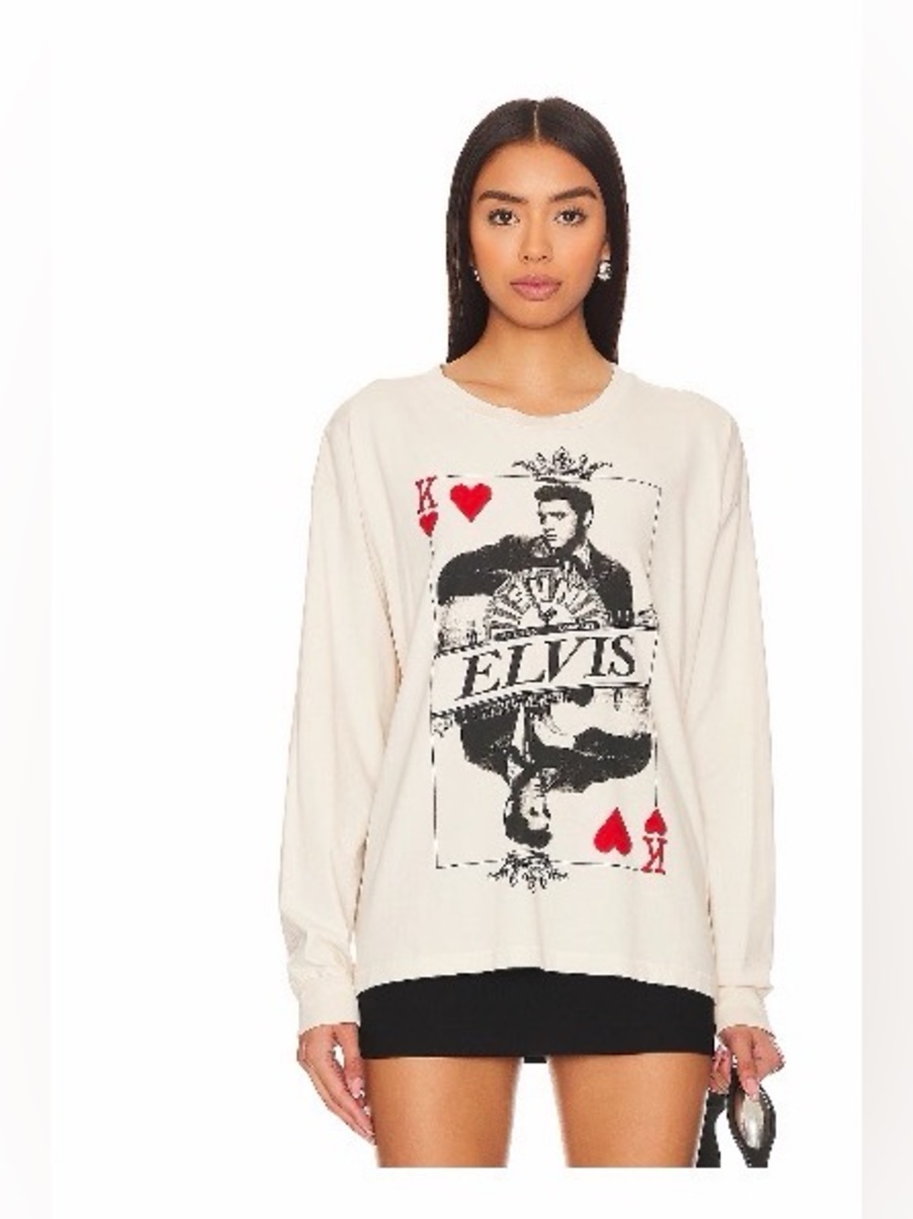 Daydreamer suns records x Elvis king of hearts Long Sleeve Tee